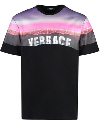 Versace T Shirt Hills - Nero