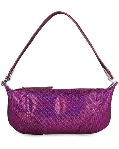 BY FAR Borsa a spalla Mini Amira - Viola