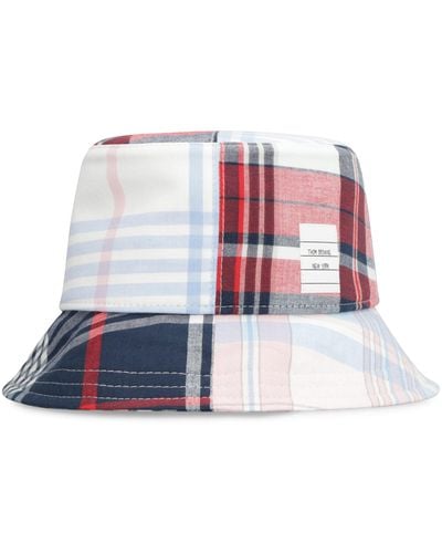 Thom Browne Cotton Hat - Red