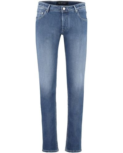 handpicked 5-pocket Straight-leg Jeans - Blue