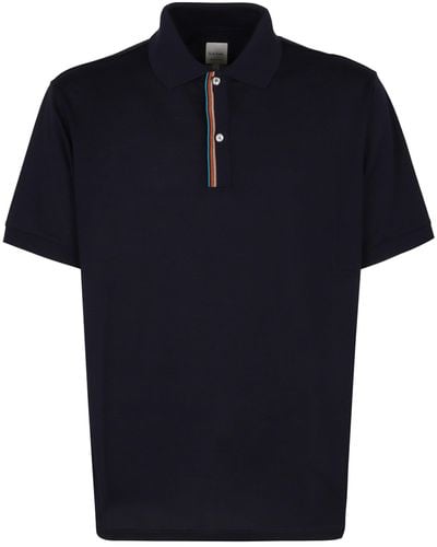 Paul Smith Cotton-Piqué Polo Shirt - Blue