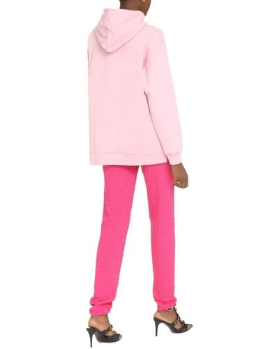 Ganni Software Cotton Hoodie - Pink