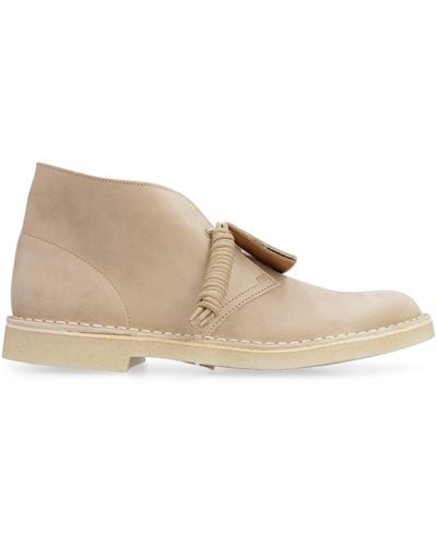 Clarks Desert boots in suede - Neutro