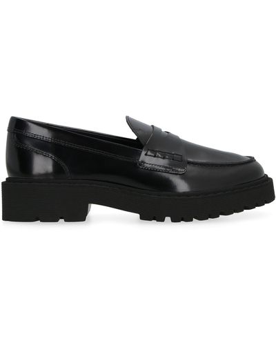 Hogan H543 Patent Leather Loafer - Black