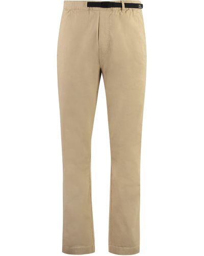 Woolrich Easy Cotton Trousers - Natural