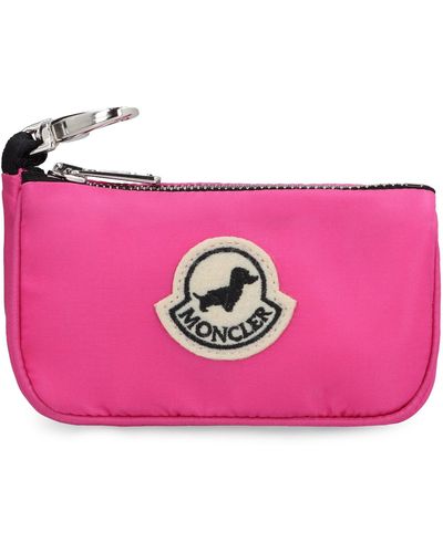 Moncler Genius Moncler & Poldo Dog Couture - Satin Bag Holder - Pink