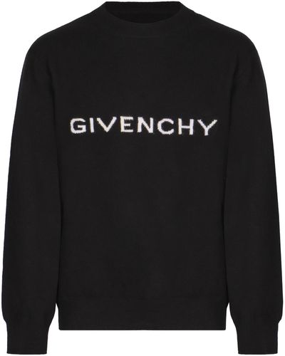 Givenchy Pullover girocollo in lana - Nero