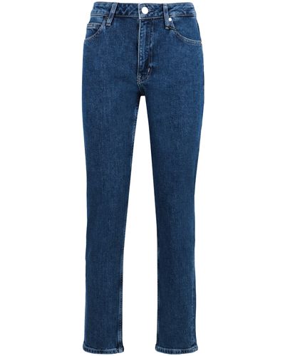 Calvin Klein 5-pocket Straight-leg Jeans - Blue