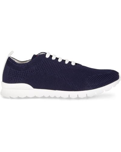 Kiton Knit Low-top Trainers - Blue