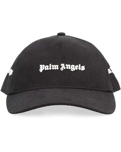 Palm Angels Logo Baseball Cap - Black