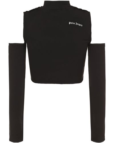 Palm Angels T-Shirts And Polos - Black