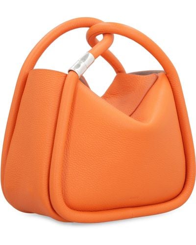 Boyy Wonton 25 Pebble Leather Bag - Orange