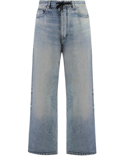 Balenciaga Jeans baggy - Blu