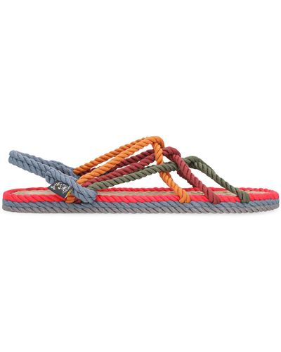 Nomadic State Of Mind Rope Sandals - Multicolor