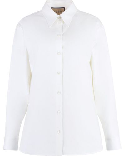 Gucci Cotton Shirt - White