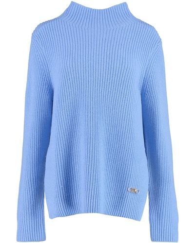MICHAEL Michael Kors Wool And Cashmere Sweater - Blue