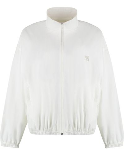 Alexander Wang Techno Fabric Jacket - White