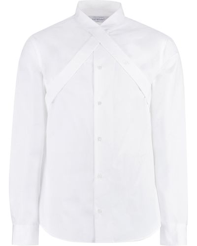 Off-White c/o Virgil Abloh Off- Cotton Shirt - White