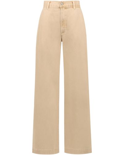 Citizens of Humanity High-rise Straight Leg Jeans - Natural