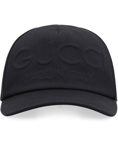 Gucci Cappello da baseball con logo - Nero