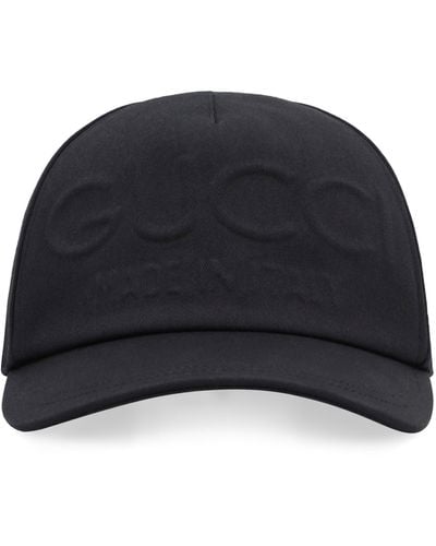 Gucci Logo Baseball Cap - Black