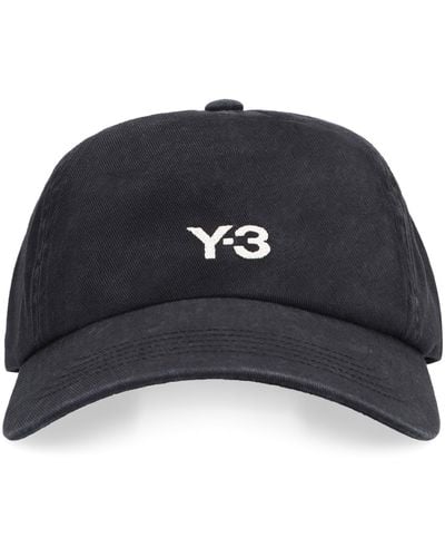 Y-3 Y-3 Dad Logo Baseball Cap - Blue