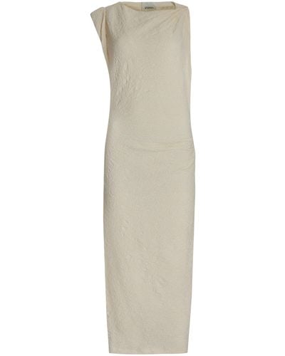 Isabel Marant Franzy Cotton-blend Dress - White