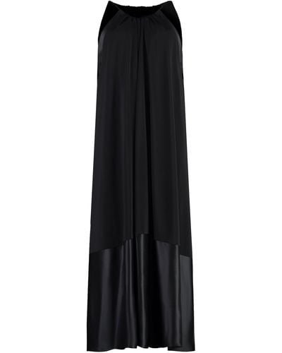 Max Mara Samaria Jersey Dress - Black