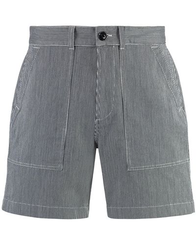 Woolrich Cotton Bermuda Shorts - Grey