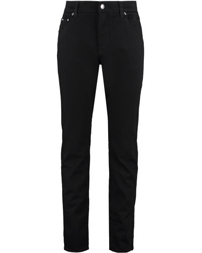 Dolce & Gabbana Slim Fit Jeans - Black