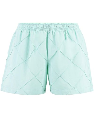 Bottega Veneta Shorts da mare in nylon - Blu