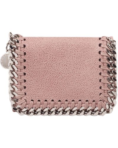Stella McCartney Falabella Chain-trim Wallet - Pink