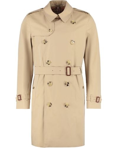 Burberry TRENCH COAT KENSINGTON MIDI - Neutro