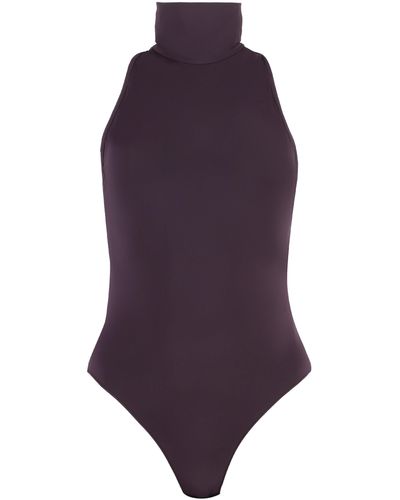 ANDAMANE Jersey Bodysuit - Purple