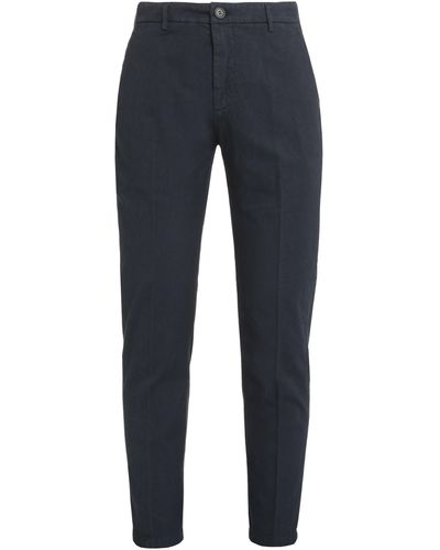 Department 5 Pantaloni chino in cotone stretch - Blu