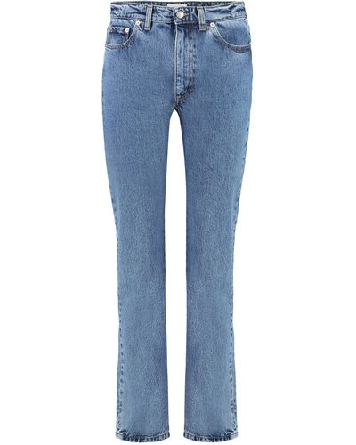 Bally Jeans straight leg a 5 tasche - Blu