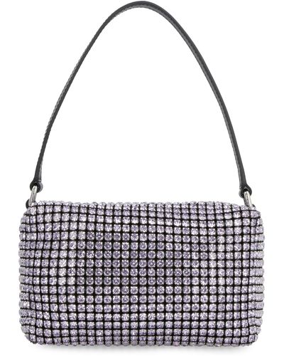 Alexander Wang Pochette Heiress con strass - Viola