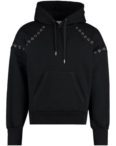 Alexander McQueen Hooded Sweatshirt - Black