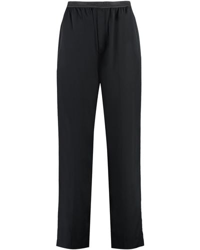 Balenciaga Pantaloni con elastico in vita - Nero