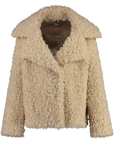 Stella McCartney Vegan Fur Coat - Natural