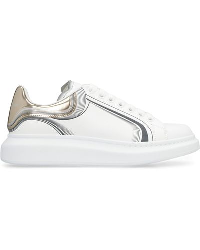 Alexander McQueen "übergroß" Sneaker - Bianco