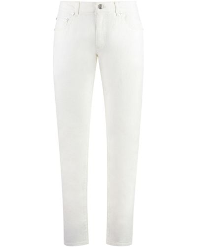 Etro Jeans straight leg a 5 tasche - Bianco