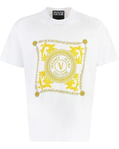 Versace Jeans Couture T-shirts And Polos - White