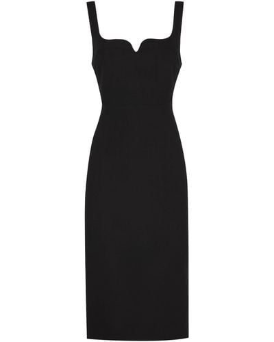 Victoria Beckham Sheath Dress - Black