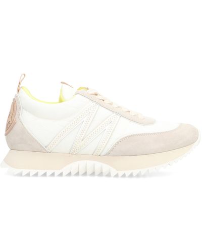 Moncler Pacey Nylon Low-Top Trainers - White