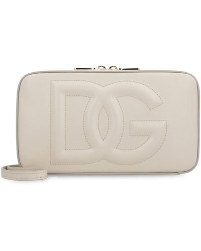 Dolce & Gabbana Camera bag DG Logo in pelle - Nero