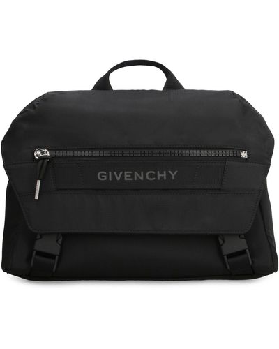 Givenchy Borsa messenger G-Trek in nylon - Nero