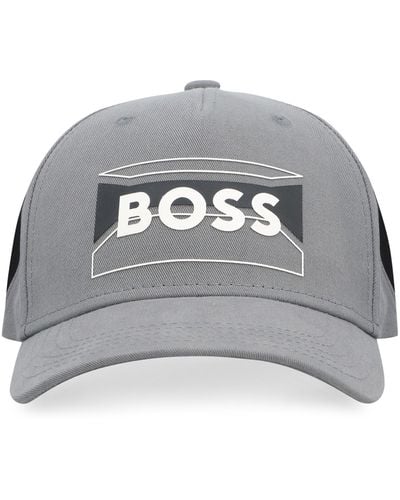 Gray BOSS by HUGO BOSS Hats for Men