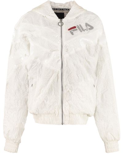 Fila Rina Techno Fabric Jacket - White