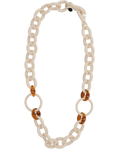 Weekend by Maxmara Yang Chain Necklace - White